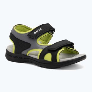 Detské sandále Geox Vaniett black/light green