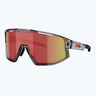 Slnečné okuliare Bliz Vision transparent dark grey/brown red multi