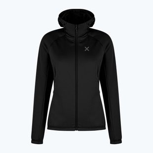 Dámska mikina Montura Fadis Grid Hooded Maglia black