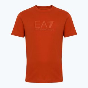 Pánske tričko EA7 Emporio Armani Visibility Cotton Crew rooibos tea