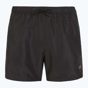 Pánske plavecké šortky EA7 Emporio Armani Gold Label Boxer black