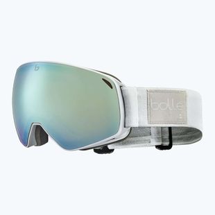 Lyžiarske okuliare Bollé Eco Torus M ice white matte/azure