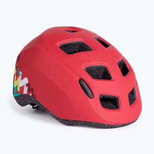 Detská cyklistická prilba Kellys červená ZIGZAG 022