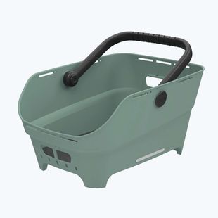 Zadný  košík na bicykel Basil Cento Neo MIK silvergreen