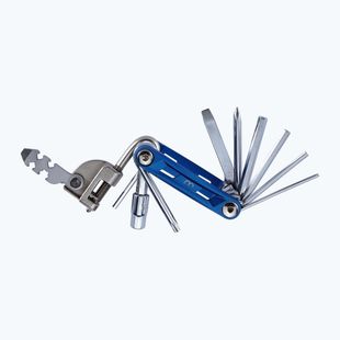 Multifunkčný kľúč na bicykel BBB Cycling PrimeFold L blue/silver