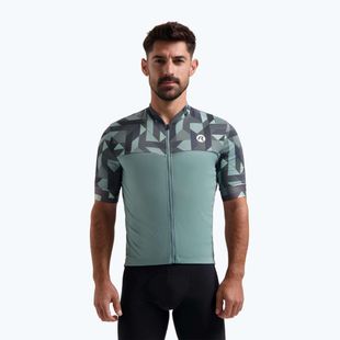 Pánske cyklistické tričko Rogelli Essential Graphic grey