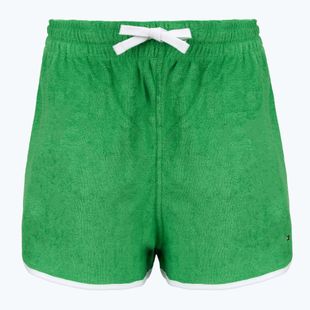 Tommy Hilfiger dámske froté šortky radiant green