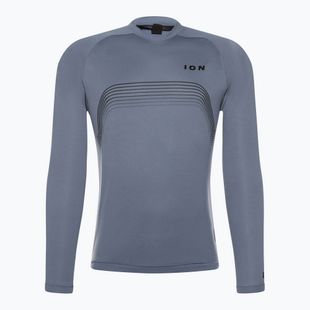Pánsky cyklistický dres ION Traze Ls modrý 47222-5065