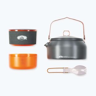 Sada turistického riadu GSI Outdoors Halulite Ketalist grey/orange