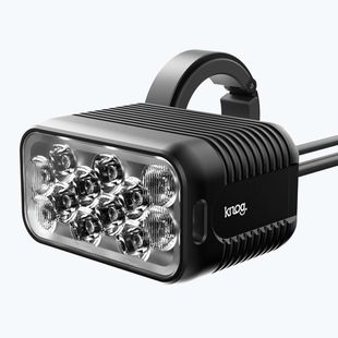 Predné svetlo na bicykel Knog Blinder X 1800 + batéria 10000mAh black