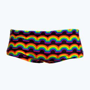 Pánske plavecké boxerky Funky Trunks Sidewinder Trunks rainbowie