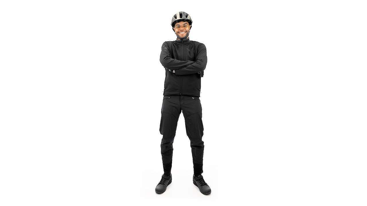 Pánska cyklistická bunda Endura Windchill II black